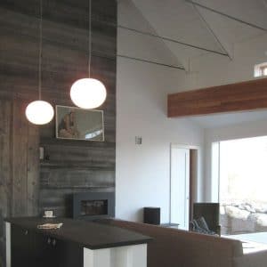 Glo Ball S2 Suspension Lampe skinner som en måne